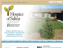 Tablet Screenshot of hospiceofsalina.org